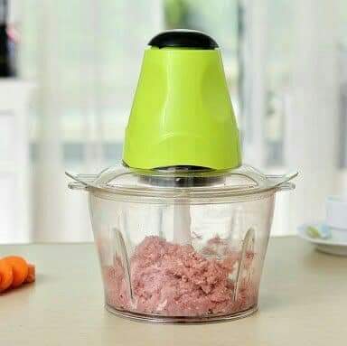 Cooking Electric Food Chopper – 2L, 4 Stainless Steel Blades, 250W
