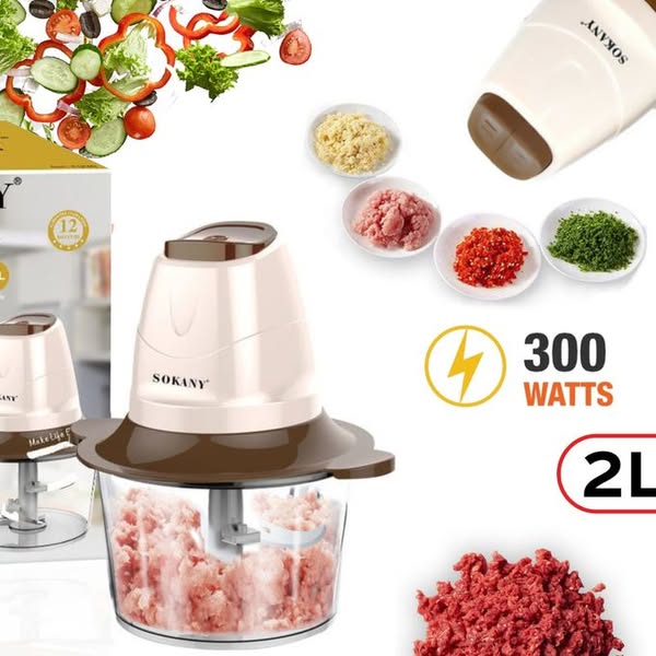 Sokany Mini Wonder Chopper – your ultimate kitchen assistant