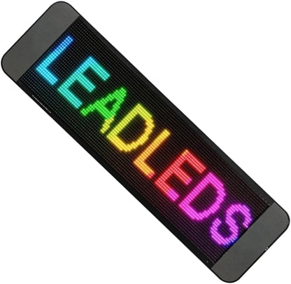RGB Programmable Scrolling LED Sign, Customizable Text & Animation Sign Display Light with App Control