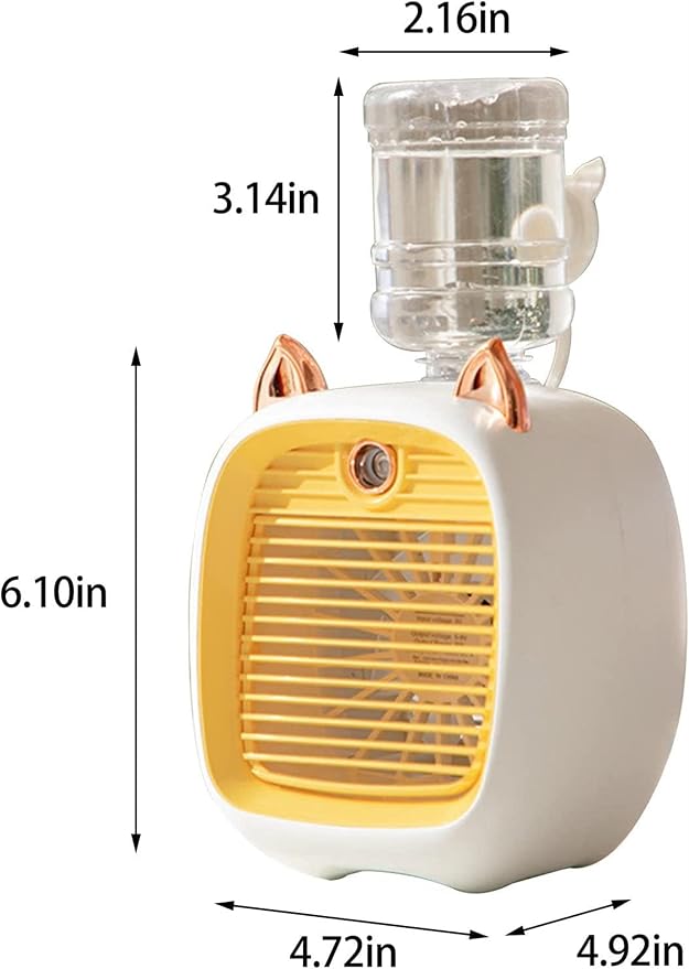 CCxrC Water Air-conditioning Fan, Creative Personal Wind Cooler Air-Conditioners