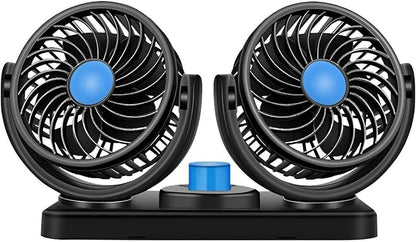 Car Air Conditioner - 12V Vehicle Fan with Low Noise
