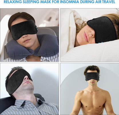 Jinxuny Bluetooth Sleeping Eye Cover Headphones Sleeping Travel Music