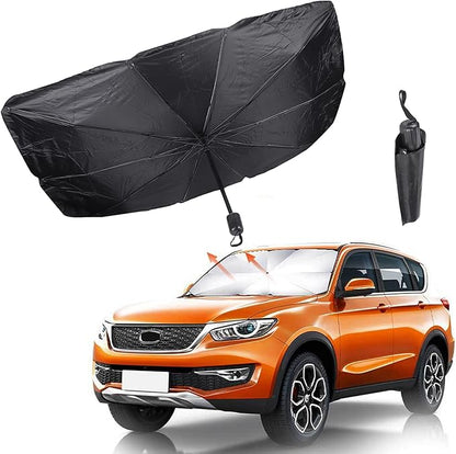 Car Windshield Sun Shade Umbrella Foldable Car Windshield Sunshade Auto Front Window