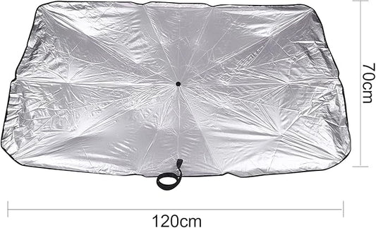 Car Windshield Sun Shade Umbrella Foldable Car Windshield Sunshade Auto Front Window