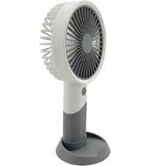 Portable Rechargeable Handheld Fan with Dock